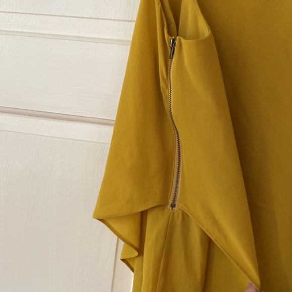 Urban Outfitters Silence + Noise Mustard Layered Short Casual Tank Dress Wedding - Picture 5 of 7